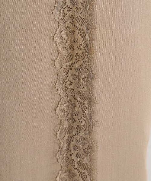 Kastane（カスタネ）の「【一部店舗限定/S.Mサイズ展開】B サイドレーススラックス（スラックス・レディース・ベージュ/グレー・MEDIUM/SMALL）」の12枚目の写真