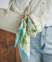 La boutique BonBon（ラブティックボンボン）の「【マニプリ】65コラージュジャングルフルーツ（バンダナ/スカーフ）」