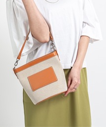 Jolie Joli（ジョリージョリ）の「【Jolie Joli/ジョリージョリ】デニム バケツバッグ ショルダーバック ハンドバッグ 3WAY（ハンドバッグ）」