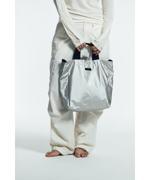 Chelsea Tote Bag - Silver（トートバッグ）｜TAB N SHIFT（タブアンド