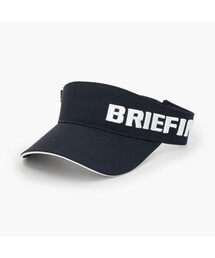 BRIEFING（ブリーフィング）の「【BRIEFING GOLF／ブリーフィングゴルフ】MEN’S ROUND LOGO VISOR（サンバイザー）」
