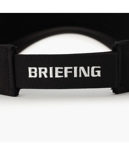 BRIEFING(ブリーフィング)の「【BRIEFING GOLF/ブリーフィングゴルフ】MEN’S ROUND LOGO VISOR(サンバイザー・メンズ・ブラック/ベージュ/ネイビー/ホワイト・FREE)」の8枚目の写真