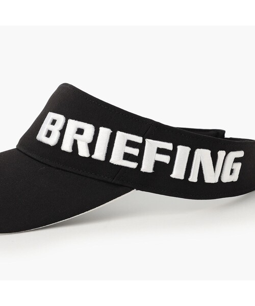 BRIEFING(ブリーフィング)の「【BRIEFING GOLF/ブリーフィングゴルフ】MEN’S ROUND LOGO VISOR(サンバイザー・メンズ・ブラック/ベージュ/ネイビー/ホワイト・FREE)」の11枚目の写真