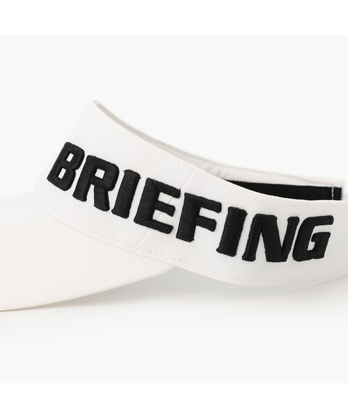 BRIEFING(ブリーフィング)の「【BRIEFING GOLF/ブリーフィングゴルフ】MEN’S ROUND LOGO VISOR(サンバイザー・メンズ・ブラック/ベージュ/ネイビー/ホワイト・FREE)」の14枚目の写真