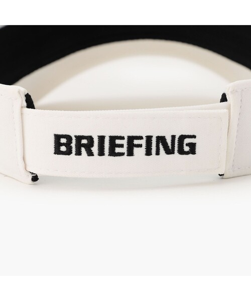 BRIEFING(ブリーフィング)の「【BRIEFING GOLF/ブリーフィングゴルフ】MEN’S ROUND LOGO VISOR(サンバイザー・メンズ・ブラック/ベージュ/ネイビー/ホワイト・FREE)」の15枚目の写真