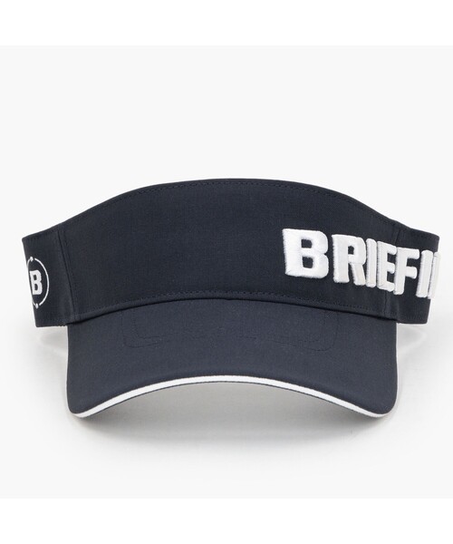 BRIEFING(ブリーフィング)の「【BRIEFING GOLF/ブリーフィングゴルフ】MEN’S ROUND LOGO VISOR(サンバイザー・メンズ・ブラック/ベージュ/ネイビー/ホワイト・FREE)」の16枚目の写真
