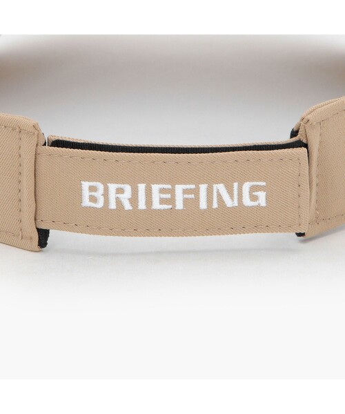 BRIEFING(ブリーフィング)の「【BRIEFING GOLF/ブリーフィングゴルフ】MEN’S ROUND LOGO VISOR(サンバイザー・メンズ・ブラック/ベージュ/ネイビー/ホワイト・FREE)」の21枚目の写真