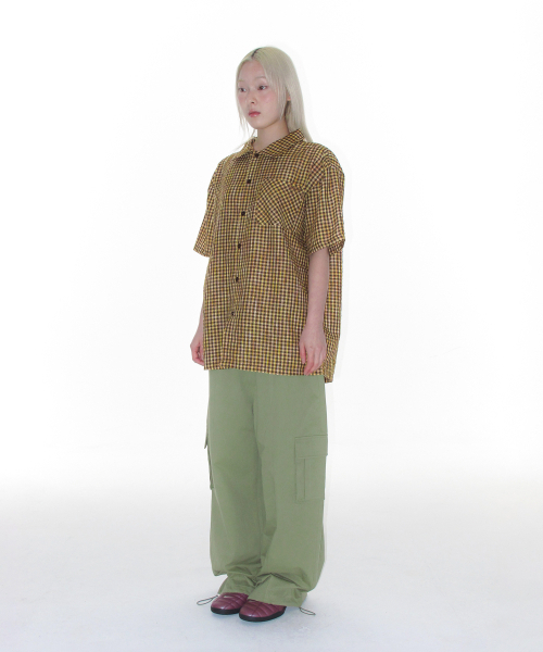 AMESWORLDWIDE（アメスワールドワイド）の「OVER FIT CARGO PANTS KHAKI（その他パンツ・レディース・その他・SMALL/MEDIUM）」の6枚目の写真