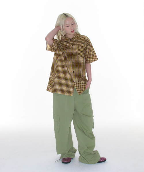AMESWORLDWIDE（アメスワールドワイド）の「OVER FIT CARGO PANTS KHAKI（その他パンツ・レディース・その他・SMALL/MEDIUM）」の7枚目の写真