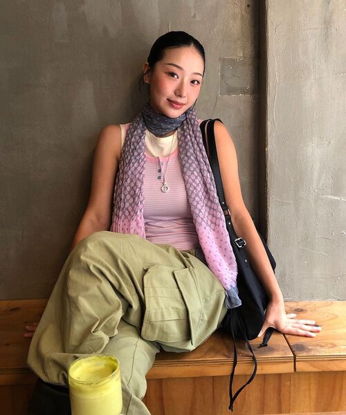 AMESWORLDWIDE（アメスワールドワイド）の「OVER FIT CARGO PANTS KHAKI（その他パンツ・レディース・その他・SMALL/MEDIUM）」の10枚目の写真