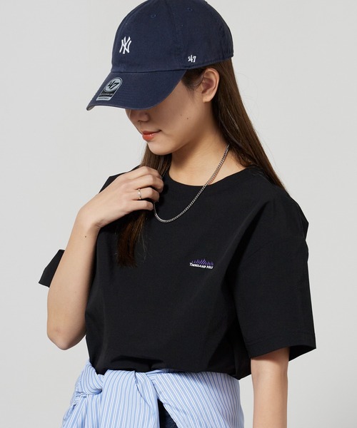 THOUSAND MILE(サウザンドマイル)の「THOUSAND MILE/サウザンドマイル SHORT SLEEVE T-SHIRT & SKIRT SET 4WAYストレッチ ロゴ刺繍セットアップ 2026年 夏 夏服(Tシャツ/カットソー・レディース・ブラック/チャコール・FREE)」の15枚目の写真
