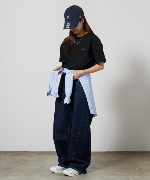 THOUSAND MILE(サウザンドマイル)の「THOUSAND MILE/サウザンドマイル SHORT SLEEVE T-SHIRT & SKIRT SET 4WAYストレッチ ロゴ刺繍セットアップ 2026年 夏 夏服(Tシャツ/カットソー・レディース・ブラック/チャコール・FREE)」の11枚目の写真