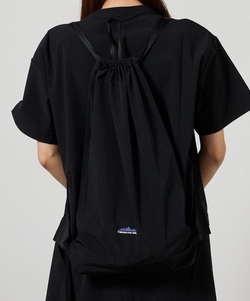 THOUSAND MILE(サウザンドマイル)の「THOUSAND MILE/サウザンドマイル SHORT SLEEVE T-SHIRT & SKIRT SET 4WAYストレッチ ロゴ刺繍セットアップ 2026年 夏 夏服(Tシャツ/カットソー・レディース・ブラック/チャコール・FREE)」の17枚目の写真