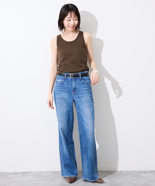 SLOBE IENA(スローブイエナ)の「SLOBE シルバーバックルステッチベルト(ベルト・レディース・ベージュ系その他/ブラック・FREE)」の15枚目の写真