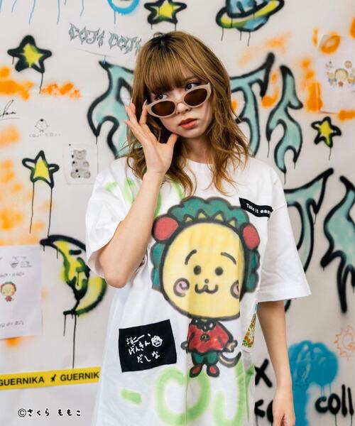 ROYAL FLASH（ロイヤルフラッシュ）の「guernika/ゲルニカ/Drooping COJI-COJI Paint T-shirt / White（Tシャツ/カットソー・メンズ・ホワイト・L/XL/2XL）」の13枚目の写真