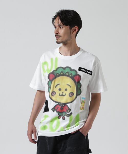 ROYAL FLASH（ロイヤルフラッシュ）の「guernika/ゲルニカ/Drooping COJI-COJI Paint T-shirt / White（Tシャツ/カットソー・メンズ・ホワイト・L/XL/2XL）」の14枚目の写真