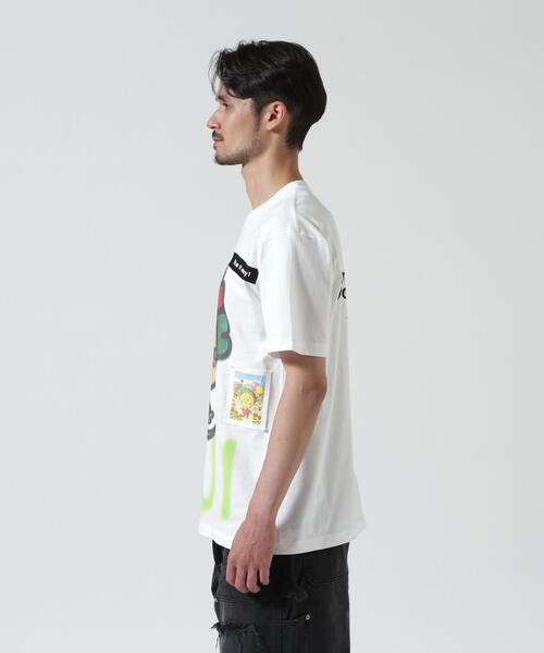 ROYAL FLASH（ロイヤルフラッシュ）の「guernika/ゲルニカ/Drooping COJI-COJI Paint T-shirt / White（Tシャツ/カットソー・メンズ・ホワイト・L/XL/2XL）」の19枚目の写真