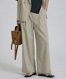 qualite | 【接触冷感＆セットアップ対応】ライトデニムパンツ/夏服/春服/オフィスカジュアル/きれいめ(その他パンツ)