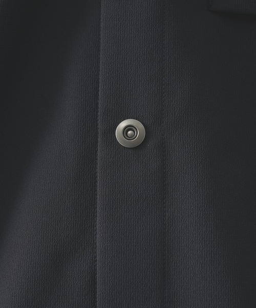 POLIQUANT（ポリクアント）の「【POLIQUANT/ポリクアント】THE MULTIPLE POCKETS S/S SHIRTS（シャツ/ブラウス・メンズ・グレー/ブラック・1/2）」の11枚目の写真