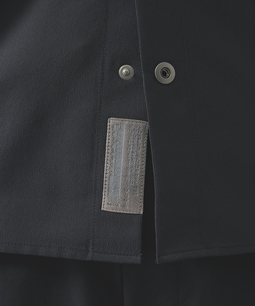 POLIQUANT（ポリクアント）の「【POLIQUANT/ポリクアント】THE MULTIPLE POCKETS S/S SHIRTS（シャツ/ブラウス・メンズ・グレー/ブラック・1/2）」の10枚目の写真