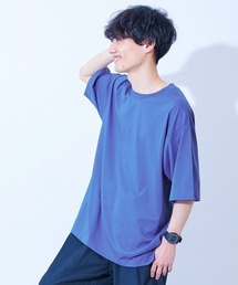 devirock（デビロック）の「【ひやシャリ】接触冷感 BIGシルエット 大人 無地 半袖Tシャツ（Tシャツ/カットソー）」
