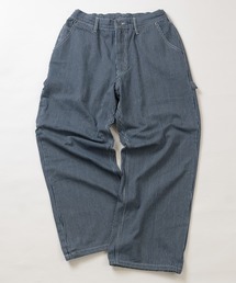 JOHN'S CLOSET（ジョンズクローゼット）の「【31】インディゴペインターパンツ ワンウォッシュ/ヒッコリー/ウォバッシュ/ドローコード付き（デニムパンツ）」