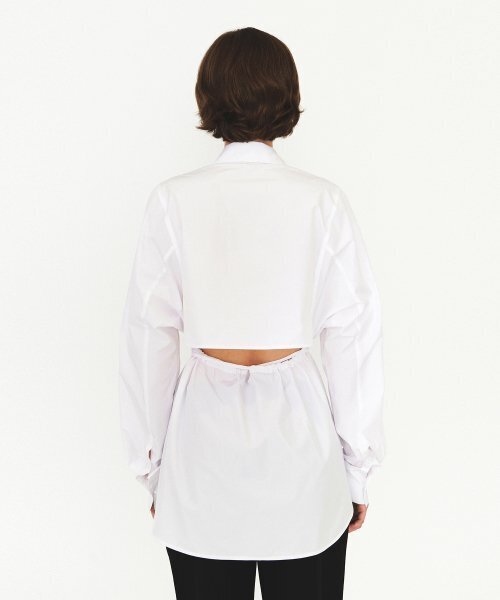 DIAGONAL(ダイアゴナル)の「COTTON BELTED SHIRTS (white)(シャツ/ブラウス・レディース・その他・FREE)」の3枚目の写真