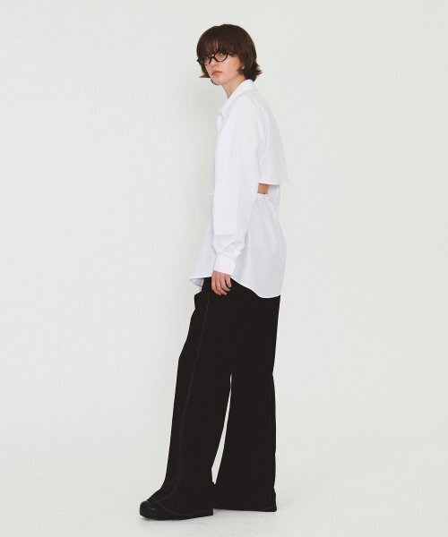 DIAGONAL(ダイアゴナル)の「COTTON BELTED SHIRTS (white)(シャツ/ブラウス・レディース・その他・FREE)」の6枚目の写真