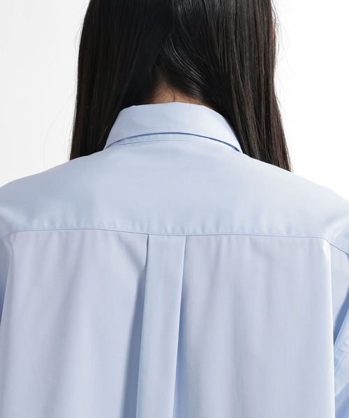 HARE（ハレ）の「ブロードドレスシャツSS(HARE)（シャツ/ブラウス・メンズ・ブルー/ベージュ/ホワイト/ブラック・MEDIUM/SMALL）」の15枚目の写真