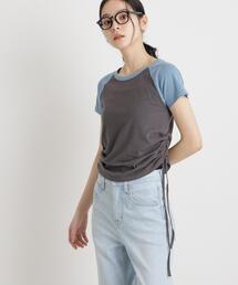 BOOKCLUB/別注 Raglan shirring shirts