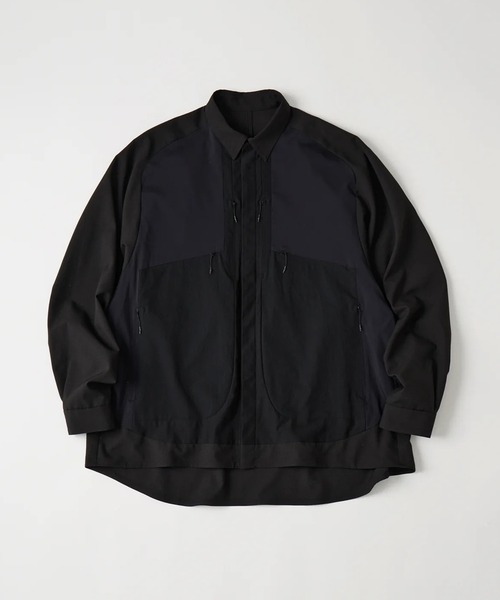 WHITE MOUNTAINEERING(ホワイトマウンテニアリング)の「【White Mountaineering/ホワイトマウンテニアリング】MULTI POCKET SHIRT(ブルゾン・メンズ・ブラック・0/3/2/1)」の1枚目の写真