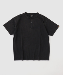 ALPHA INDUSTRIES / アルファ インダストリーズ SNOW WASH SS HENLEY NECK