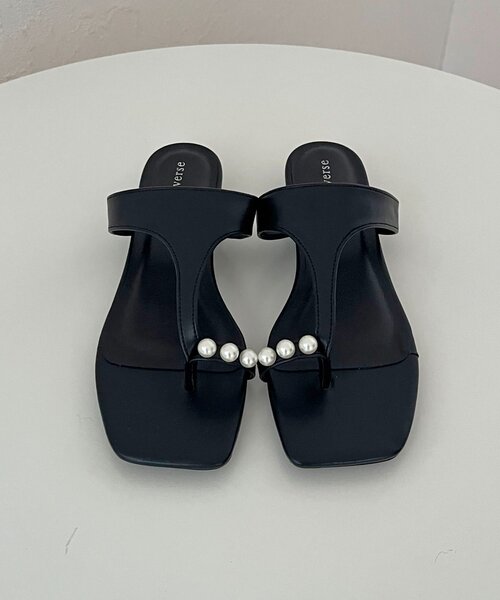 prose verse（プロズヴェール）の「Tストラップトングサンダル（サンダル・レディース・ブラック/ブラック系その他/ブラウン・MEDIUM/SMALL/X-LARGE/LARGE）」の12枚目の写真