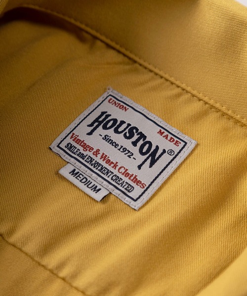HOUSTON（ヒューストン）の「【86】【HOUSTON/ヒューストン】チェーン刺繍 オープンカラー ボウリングシャツ/アメカジ/ヴィンテージ（シャツ/ブラウス・メンズ・ホワイト/ブラック/マスタード/ブラック系その他/ターコイズブルー/ホワイト系その他・M/XL/L）」の12枚目の写真