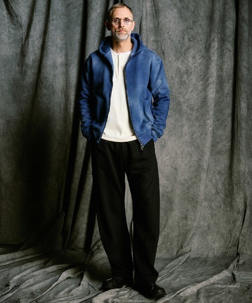 wjk(ダヴルジェイケイ)の「mlt5662- back boa thermal henley L-S ヘンリーネックカットソー(7145 lj88j)(Tシャツ/カットソー・メンズ・ホワイト/ライトグレー/ブラック・S/M/L/XL)」の9枚目の写真