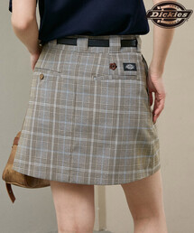 FREAK'S STORE（フリークスストア）の「MARY QUANT × Dickies × PUBLUX/マリークワント × ディッキーズ <セットアップ対応>タック ミニスカート(チノ・チェック)　限定展開（スカート）」