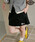 MARY QUANT�i�}���[�N�����g�j�́uMARY QUANT × Dickies × PUBLUX/�}���[�N�����g × �f�B�b�L�[�Y <�Z�b�g�A�b�v�Ή�>�^�b�N �~�j�X�J�[�g(�`�m�E�`�F�b�N)�@����W�J�i�X�J�[�g�j�v�b�u���b�N