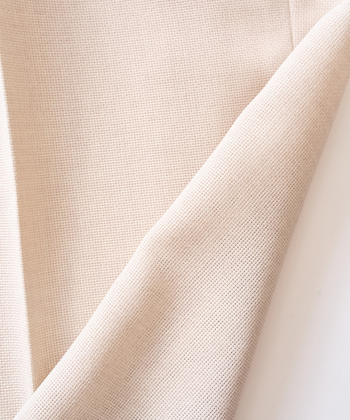 417 EDIFICE（フォーワンセブンエディフィス）の「【EVALET / エバレット】メッシュ 2タックパンツ "セットアップ着用可能"（スラックス・メンズ・グレー/アイボリー/ブラック/ベージュ・LARGE/MEDIUM/SMALL）」の14枚目の写真