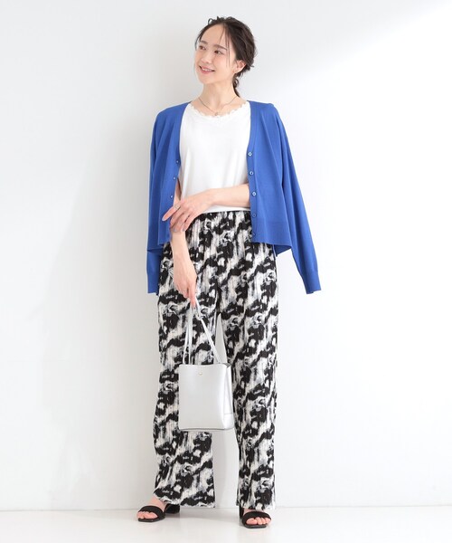 SHOO・LA・RUE(シューラルー)の「【前後2WAY/洗濯機可/S-LL】レースデザインタンクトップ(タンクトップ・レディース・ライトイエロー系/ホワイト/ブラウン系その他/ブラック・04/03/02/01)」の10枚目の写真