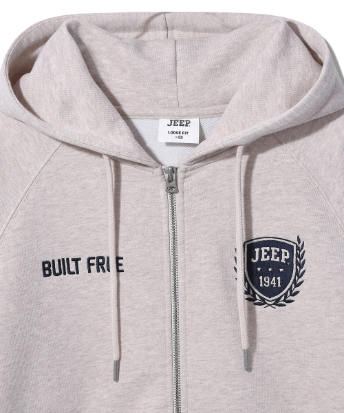 JEEP（ジープ）の「[レディース] RUSH トラックフードジップアップ (JQ5TZF202MB)（パーカー・レディース・その他・SM/SMALL）」の5枚目の写真