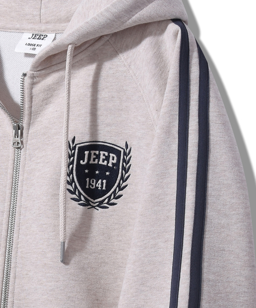 JEEP（ジープ）の「[レディース] RUSH トラックフードジップアップ (JQ5TZF202MB)（パーカー・レディース・その他・SM/SMALL）」の7枚目の写真