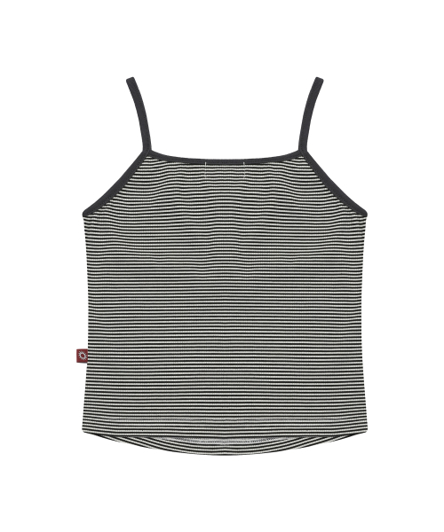 S'EST(エスイーエスティー)の「Star Stripe Sleeveless Black(Tシャツ/カットソー・レディース・ブラック・SMALL)」の2枚目の写真
