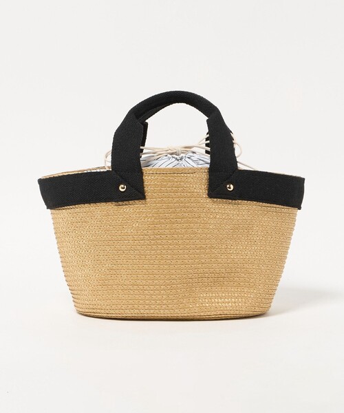 A DAY IN THE LIFE UNITED ARROWS(アデイインザライフユナイテッドアローズ)の「ブレード ミニトートバッグ<A DAY IN THE LIFE>(トートバッグ・レディース・ベージュ/ブラック・FREE)」の2枚目の写真