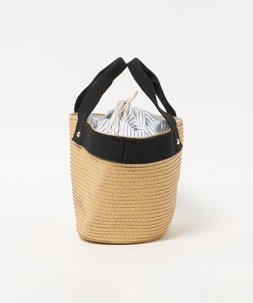 A DAY IN THE LIFE UNITED ARROWS(アデイインザライフユナイテッドアローズ)の「ブレード ミニトートバッグ<A DAY IN THE LIFE>(トートバッグ・レディース・ベージュ/ブラック・FREE)」の6枚目の写真