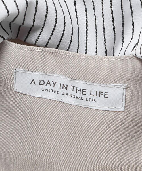 A DAY IN THE LIFE UNITED ARROWS(アデイインザライフユナイテッドアローズ)の「ブレード ミニトートバッグ<A DAY IN THE LIFE>(トートバッグ・レディース・ベージュ/ブラック・FREE)」の12枚目の写真