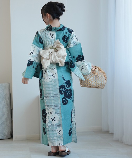 utatane(ウタタネ)の「2026新作 選べる浴衣3点セット utataneオリジナル(浴衣・レディース・ホワイト系1/ネイビー系3/ネイビー系4/ブラック系5/ブラック系1/ネイビー系1/ブラック系3/グリーン系2/グリーン系1/ネイビー系2/ブラック系4/レッド系2/ホワイト系2/ブラック系2・FREE)」の22枚目の写真