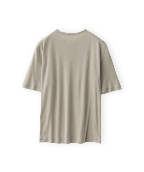 BROWNYARD（ブラウンヤード）の「カシミヤハーフスリーブ、ベージュ（Tシャツ/カットソー・メンズ・その他・3/4/5/6）」の2枚目の写真