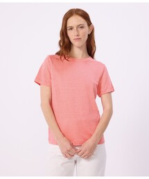 リネン半袖Tシャツ