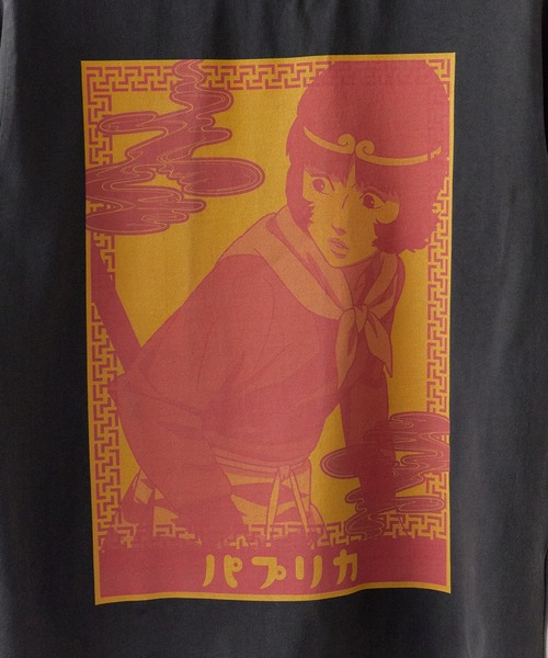 PAPRIKA(パプリカ)の「Paprika T-shit パプリカ Tシャツ プリントTシャツ 秋 秋服 2026年秋冬(Tシャツ/カットソー・メンズ・ホワイト/ブラック/ブラック系/ブラック系1/ブラック系2・S/M/L/XL)」の9枚目の写真
