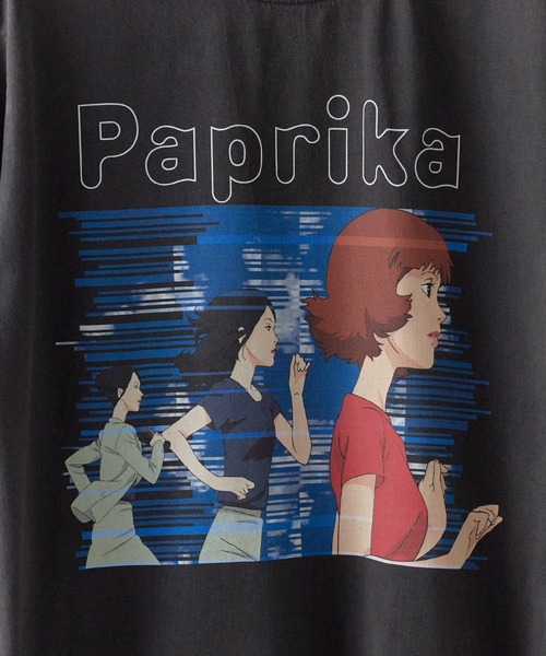 PAPRIKA(パプリカ)の「Paprika T-shit パプリカ Tシャツ プリントTシャツ 秋 秋服 2026年秋冬(Tシャツ/カットソー・メンズ・ホワイト/ブラック/ブラック系/ブラック系1/ブラック系2・S/M/L/XL)」の8枚目の写真